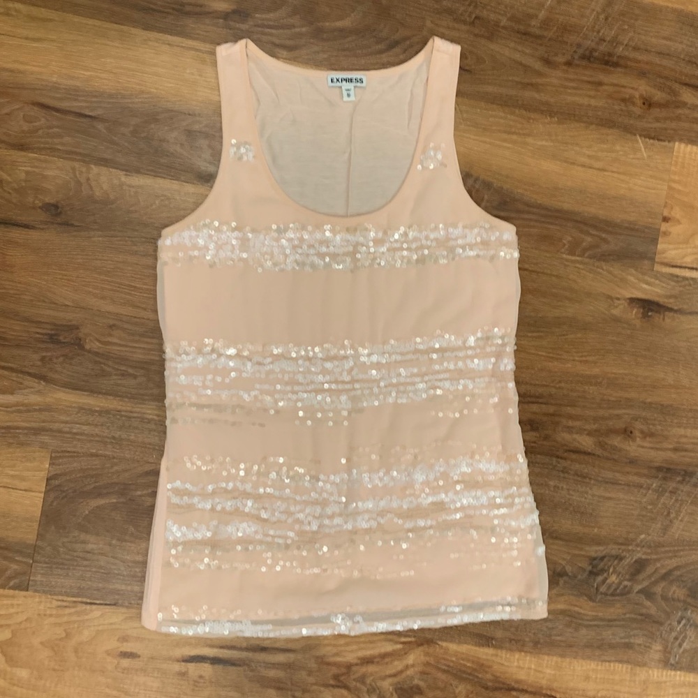 Express Pink Tank Top - Picture 4 of 4